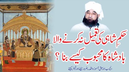 Muhammad Raza Saqib Mustafai - Hukm-e-Shahi Ki Tameel Na Krne Wala BadShaah Ka Mehboob Kese Bna