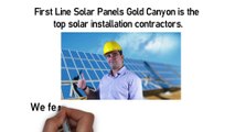 First Line Solar Panels Gold canyon