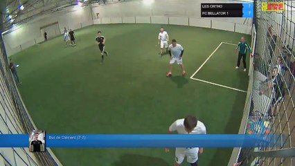 But de Clément (7-7) - LES ORTHO Vs FC BELLATOR 1  - 14/05/18 19:00 - LIGUE 2 - Poitiers Game Parc