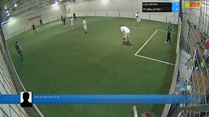 But de Nicolas (8-8) - LES ORTHO Vs FC BELLATOR 1  - 14/05/18 19:00 - LIGUE 2 - Poitiers Game Parc