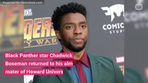 Watch 'Black Panther' Star Chadwick Boseman's Commencement Speech