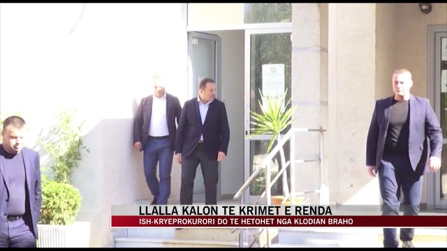Krimet e Rënda do hetojnë Adriatik Llallën - News, Lajme - Vizion Plus