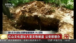 [中国新闻]最大古文化遗址古墓葬盗掘案宣判 30人获刑