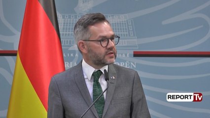 Report TV - Integrimi, ministri gjerman në Tiranë: Opozita të marrë përgjegjësi, thelloni reformat