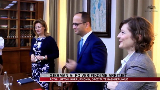 Roth: Luftoni korrupsionin, opozita të bashkëpunojë - News, Lajme - Vizion Plus