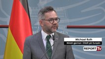 Report TV - Integrimi, ministri gjerman në Tiranë: Opozita të marrë përgjegjësi, thelloni reformat