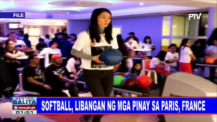 Softball, libangan ng mga Pinay sa Paris, France