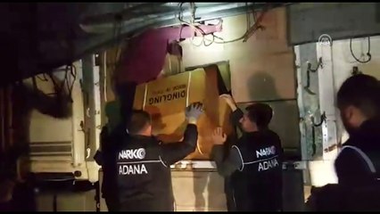 Pistonlara gizlenmiş 350 bin uyuşturucu hap ele geçirildi - ADANA