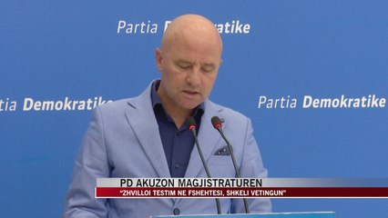 PD akuzon Magjistraturën: Zhvilloi testim në fshehtësi - News, Lajme - Vizion Plus