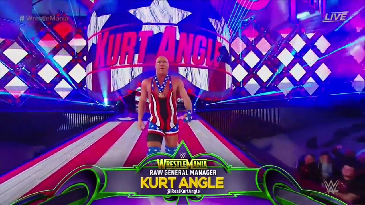 kurt Angle and Ronda Rousy VS Triple H and Stephanie McMahon - Mix Match