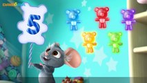Five Little Gummy Bears | Learn to Count to Five from HD Nursery Rhymes