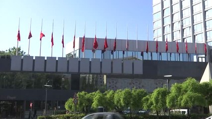 Milli Yas Nedeniyle Bayraklar Yarıya İndi - İstanbul