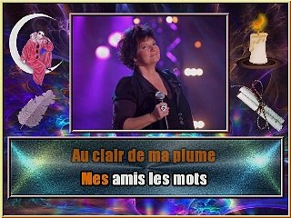 Maurane - Au clair de ma plume KARAOKE / INSTRUMENTAL