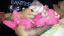 Reborn Baby Morning Routine! Moving Baby Doll! Lifelike Baby Doll! Fake Baby!