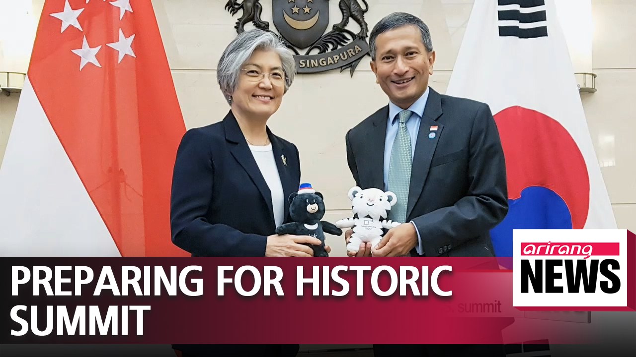 Seoul's FM talks with Singaporean counterpart to seek cooperation on N.K.-U.S. summit