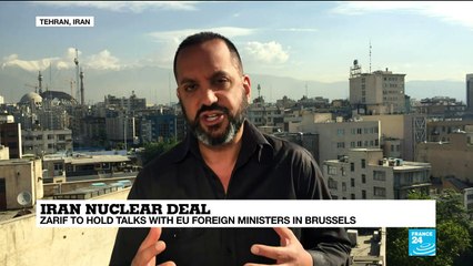 Iran''s Zarif to hold talks with EU ministers in Brussels