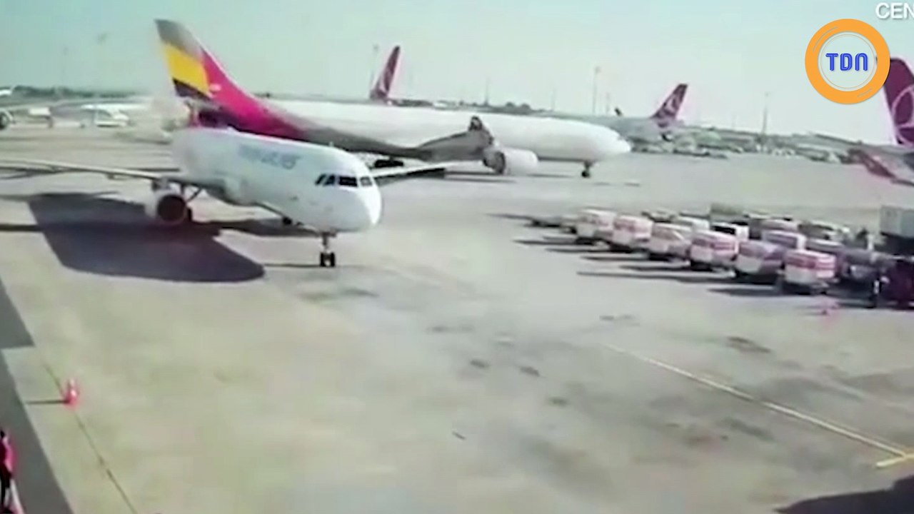 Les avions au sol