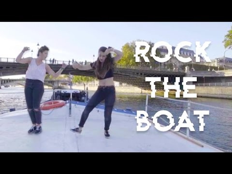 ROCK THE BOAT - BREAK DANCING with LADY ROCKS