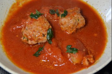 Boulettes de porc tomates cookeo