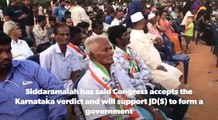 Karnataka election verdict: Congress and JD(S) in talks, BJP falling short of midway mark