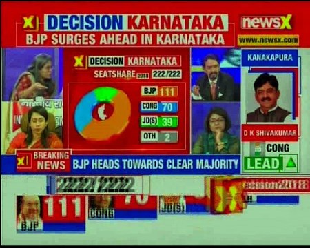 Karnataka Results 2018 BJP surges ahead, Congress trails; cemebrations begin in BJP camp_1 PART 3