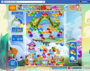 Bubble Witch Saga 2-Level 1787