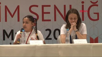 Vali Şahin, "Harezmi Eğitim Şenliği"Nde Konuştu