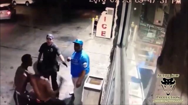 Cet agent de sécurité sauve un homme grâce à sa bombe au poivre