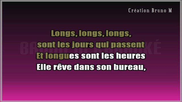 Calogero - Julie KARAOKE / INSTRUMENTAL