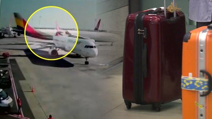 "쾅 충격 이후 설명도 없이 방치"...충돌 아시아나기 승객 귀국 / YTN