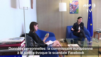 UE: interview de Vera Jourova sur les données personnelles