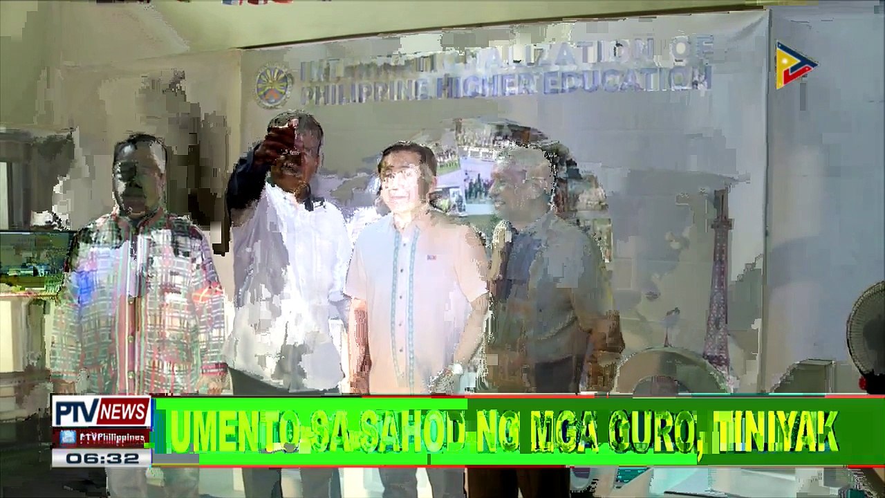 #PTVNEWS: Umento sa sahod ng mga guro, tiniyak