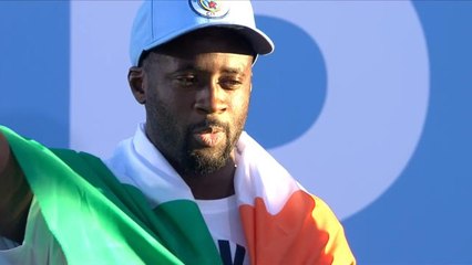 Toure's emotional Man City goodbye - and Mendy's send off!
