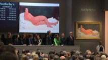 Un desnudo de Modigliani se vende por 157 millones de dólares