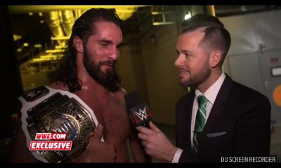 Seth Rollins Backstage Exclusive Raw 14th May 2018. K