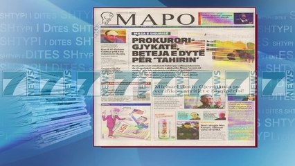 SHTYPI I DITES ME TITUJT E GAZETAVE E HENE 14 MAJ 2018 - News, Lajme - Kanali 7