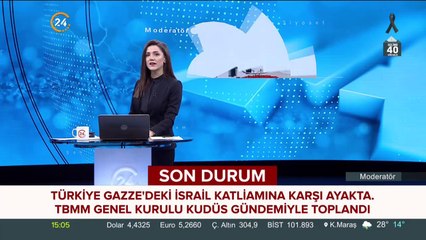 TBMM Genel Kurulu Kudüs gündemiyle toplandı