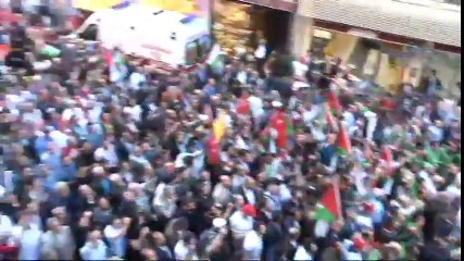 İsrail Katliamına Karşı Türkiye Tek Yürek