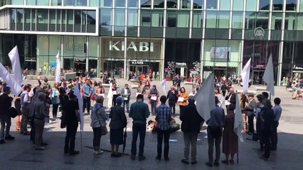 Filistinliler için 'sessiz' eylem - BRÜKSEL