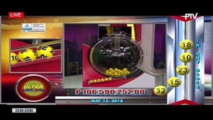 PCSO 9 PM Lotto Draw, May 15, 2018