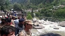 Bridge collapsed at Neelum Vally AJK.40 person drowned at river.