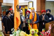 Prime minister of Canada Honourable Justin Trudeau along with cabinet Minister Amarjeet Sohi Visits at Gurudwara millwoods Edmonton.