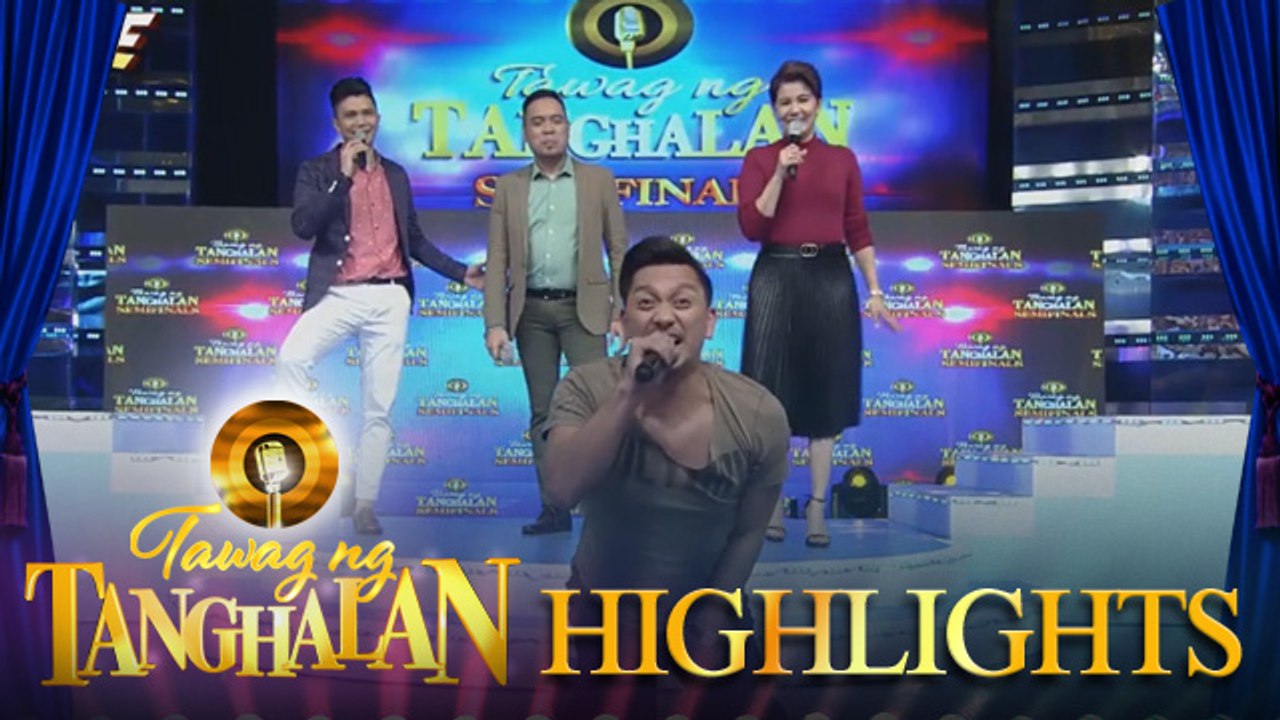 Tawag ng Tanghalan: WOW! Jhong, splits while singing