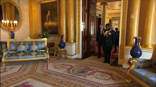 Cumhurbaşkanı Erdoğan, Kraliçe 2. Elizabeth ile bir araya geldi - LONDRA