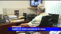 Parents Killed, 7 Children Injured When Family's SUV Overturns