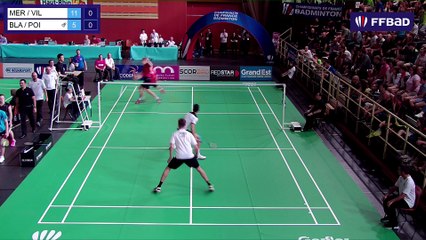 CDF Jeunes 2018 - DH U19 - 1/2F - MERKLE/VILLEGER / BLANC/POIREE