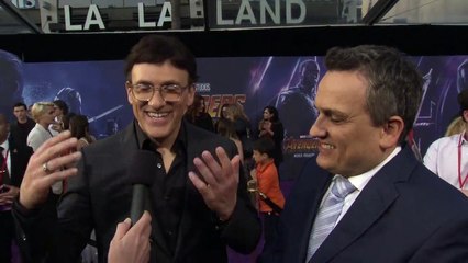 Avengers: Infinity War – World Premiere Directors Anthony Russo & Joe Russo Interview – Marvel Studios – Motion Pictures - Walt Disney Studios – Stan Lee – D