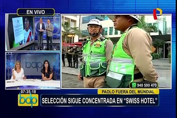 Selección Peruana: jugadores continúan concentrados en el Swissotel