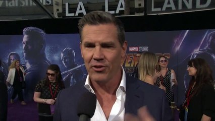 Avengers: Infinity War - World Premiere Josh Brolin Interview – Marvel Studios – Motion Pictures - Walt Disney Studios – Stan Lee – Directed By Anthy Russo &