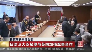 [中国新闻]日英防长举行会谈 双方确认在朝核问题上进行密切合作